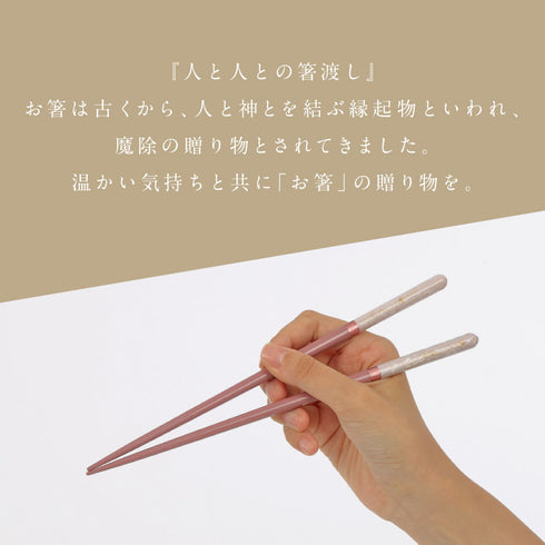 桐箱箸置付夫婦箸 ロッシュ.|s12